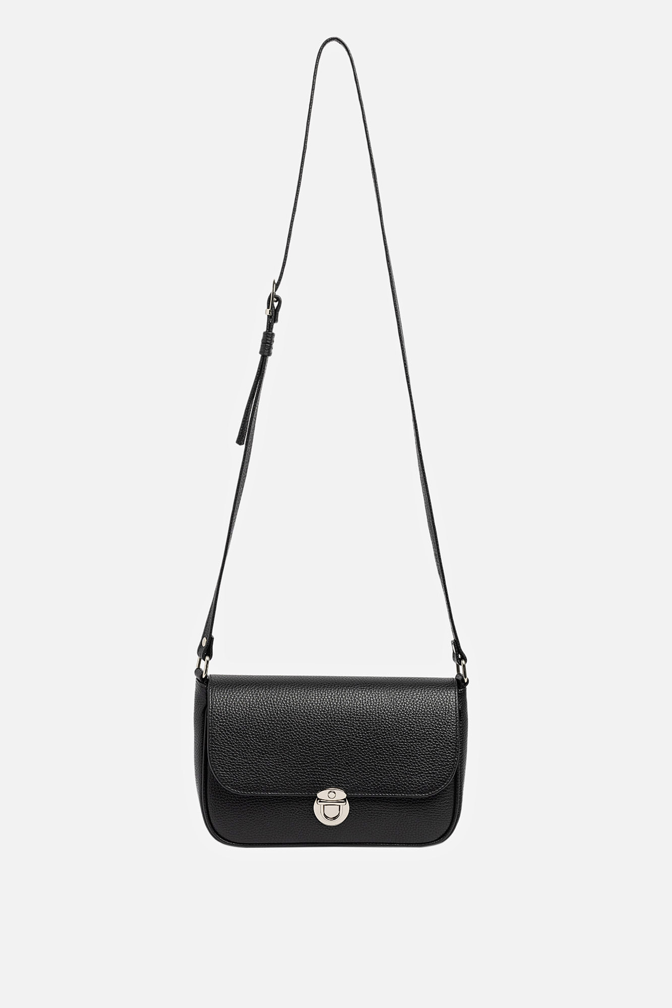 LUMI Black Leather Bag - Image 2