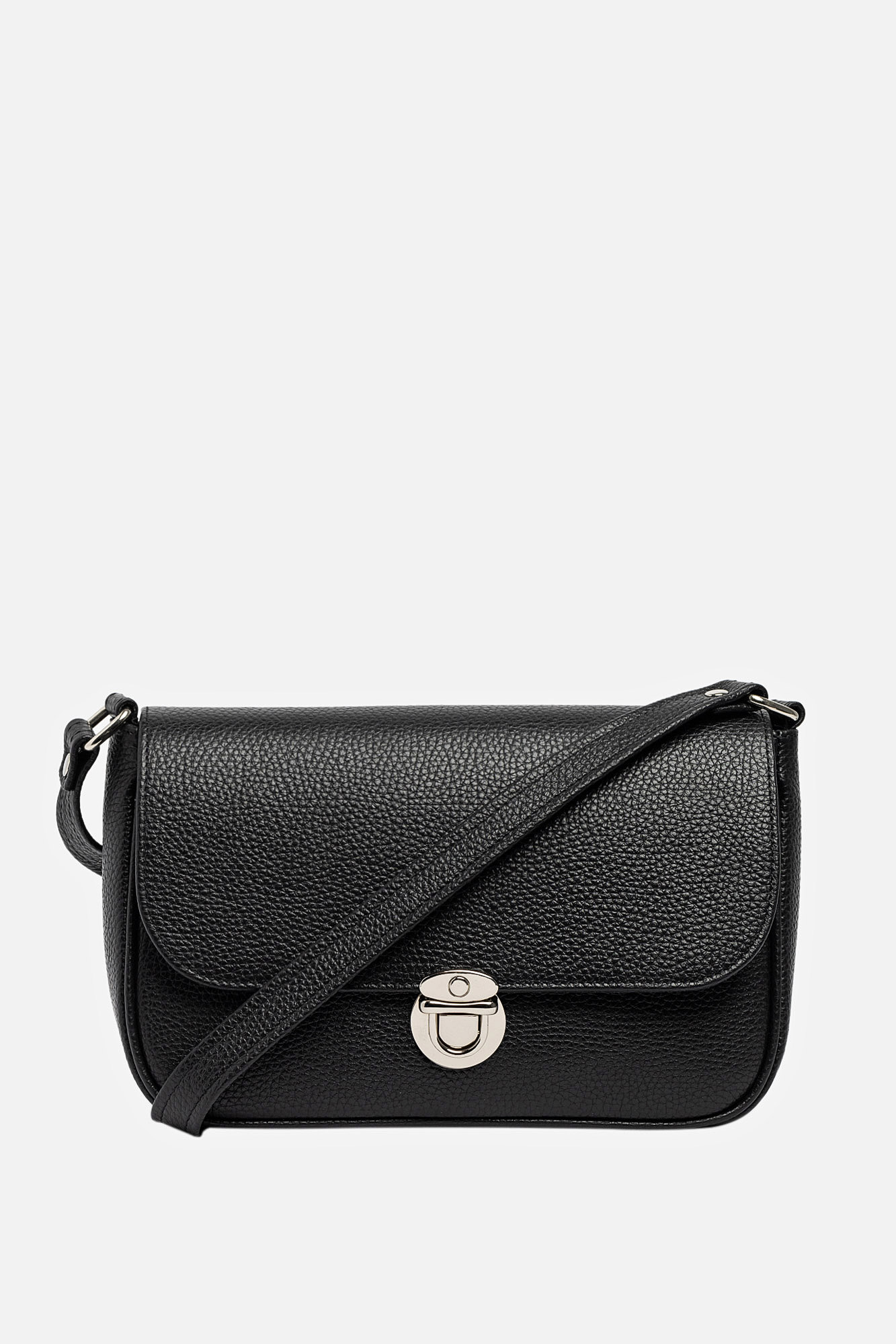 LUMI Black Leather Bag