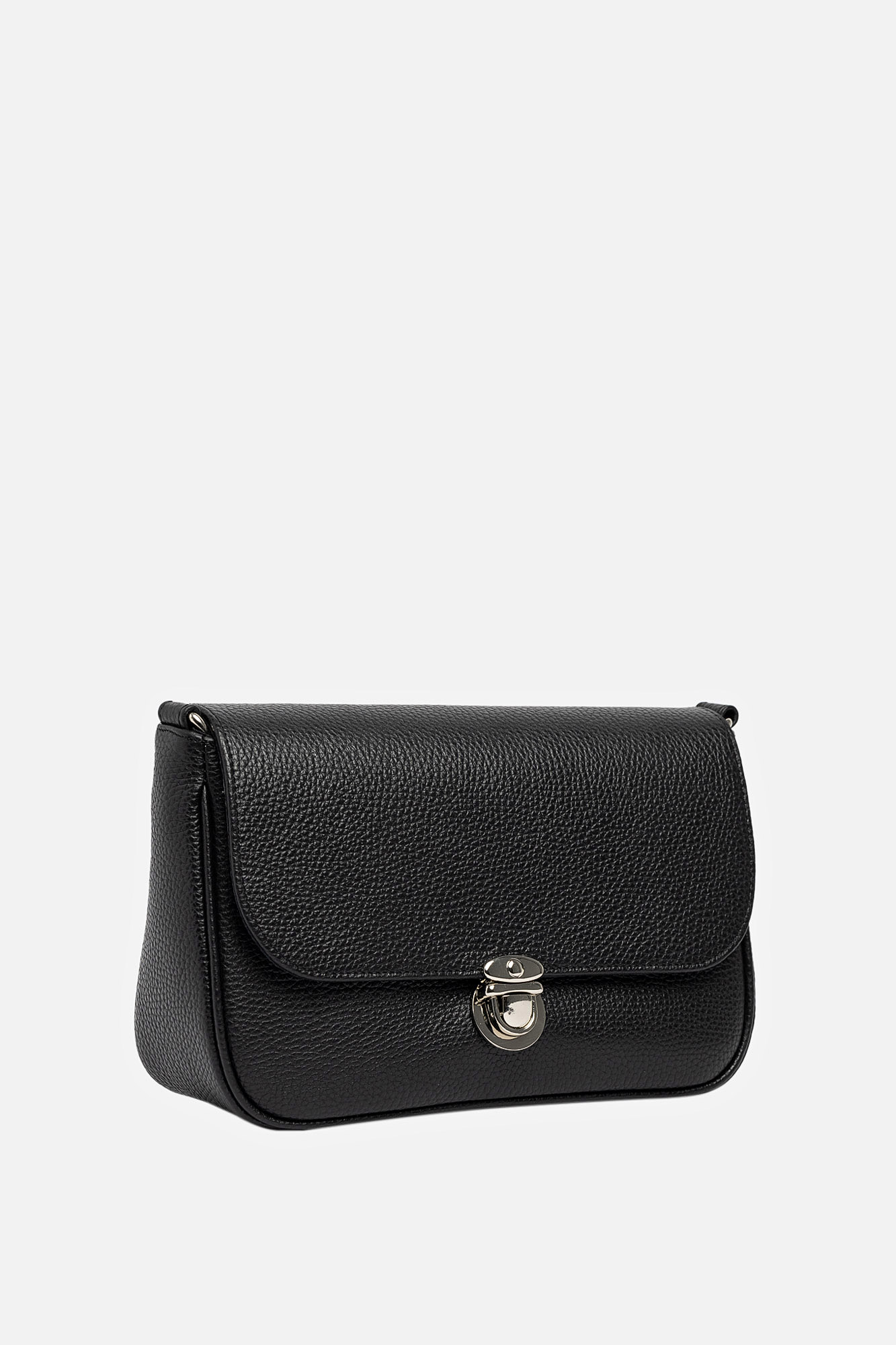 LUMI Black Leather Bag - Image 4